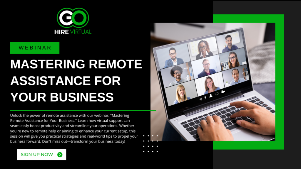 MASTERING REMOTE ASSISTANNCE FOR YOUR BUSINESS